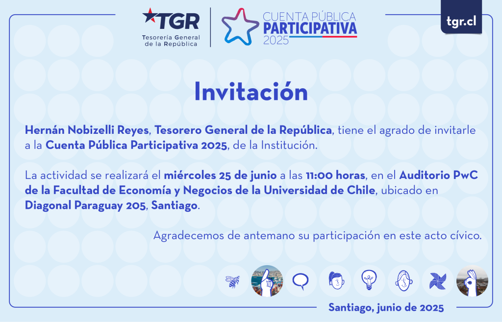 Invitación Cuenta Pública Participativa 2025